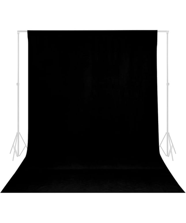 TRLYC Black Background Backdrop - 10x12 FT Solid Black Backdrops for Photography Photo Booth Screen for Photo Backdrop Video Photography Studio Parties Background Decoration
