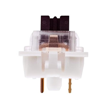 Outemu Brown Switches, 30-Pack, 3-Pin Tactile 50gf Dustproof RGB Key Switches - Replacement Pack for Mechanical Keyboard