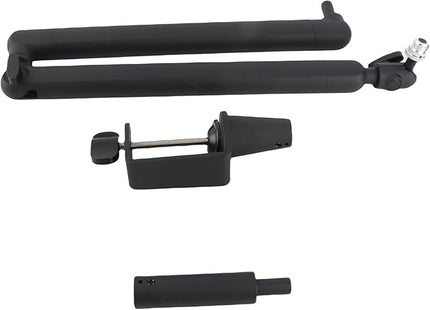 Boom Arm Mic Stand, Microphone Stand with Desk Mount Clamp Adjustable Boom Arm Streaming Accessories for Live Streaming Gaming