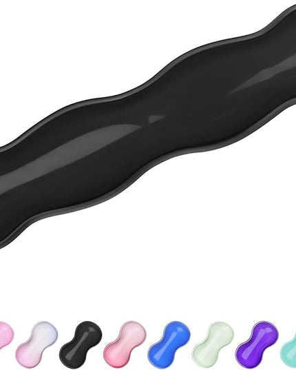 Gel Wrist Rest for Keyboard and Mouse, Wrist Rest for Keyboard, Mouse Wrist Support, Pain Relief, Cool Touch, Non-Skid, Keyboard Wrist pad