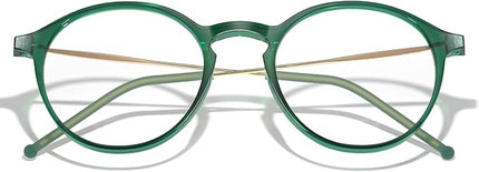 VISOONE Round Lightweight Blue Light Blocking Glasses Women Men Fashion Cute Thin Eyewear Niko