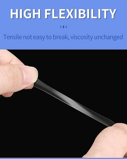 PHIXBEAR 160 Pcs Pro Removable Gel Glue Putty with Pull Tab for Museum Action Figures, Clear Earthquake Adhesive Dots, Sticky Tack for Wall Hanging, 0.31x 0.51 Wax Mounting Putty