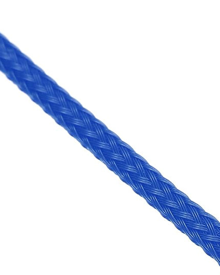 uxcell PET Expandable Sleeving 10ft 1/8" Blue Cable Management Sleeve Cord Organizer for Wrap Protect Cable