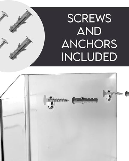 Acrimet Vertical Triple File Folder Holder Organizer, File Sorter (Plastic) (Clear Crystal Color)