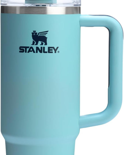 STANLEY Quencher H2.0 Tumbler with Handle and Straw 30 oz | Flowstate 3-Position Lid | Cup Holder Compatible for Travel | Insulated Stainless Steel Cup | BPA-Free | Agave