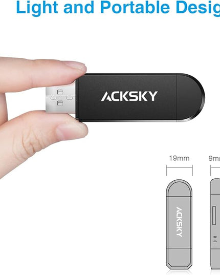 3-in-1 SD Card Reader-Type-C/USB-A/Micro USB, Dual Slot Memory Card Reader for MacBook/PC/Android/Phone/Camera/Laptop/Galaxy/Chromebook, Micro SD Card Adapter Supports SD/SDHC/SDXC/MMC