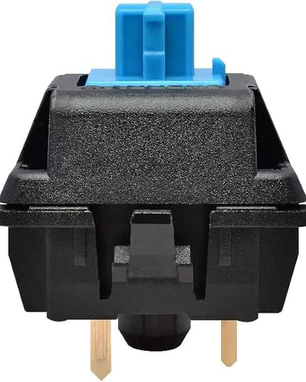 Cherry MX Blue Key switches (10 Pieces)- MX1AG1NN | Plate Mounted | Tactile Switches for Mechanical Keyboard