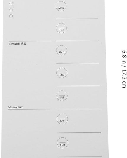 COHEALI Convenient Daily Planner Notebook with Smooth Writing Premium Weekly To-do List Schedule Notepad for Office Task Organization and Efficient Management