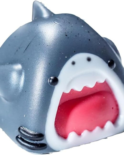 Cute Grey Shark Artisan Keycap R1 SA Profile Custom Sea Creatures Keycaps 1U ESC Handmade Cool Gaming Resin Key Cap Cherry MX Switch Compatible Mechanical Keyboard Sea Lover Gift