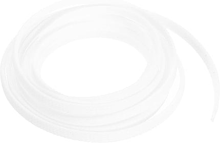uxcell PET Expandable Sleeving 10ft 1/4" White Cable Management Sleeve Cord Organizer for Wrap Protect Cable