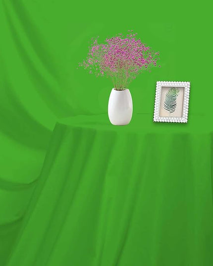 Green Screen Photo Backdrop for Photoshoot Green Background for Photography Photo Backdrop Curtain for Party 5x7 FT