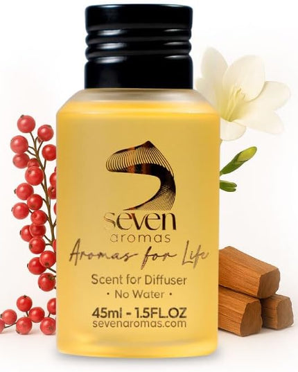 SevenAromas Hotel Scent Diffuser Oil, Luxury Hotel-Inspired Essential Oil for Aromatherapy & HVAC Diffusers – Premium Dropper Bottle - 45 ml 1.52 FL oz (Hotel boss)