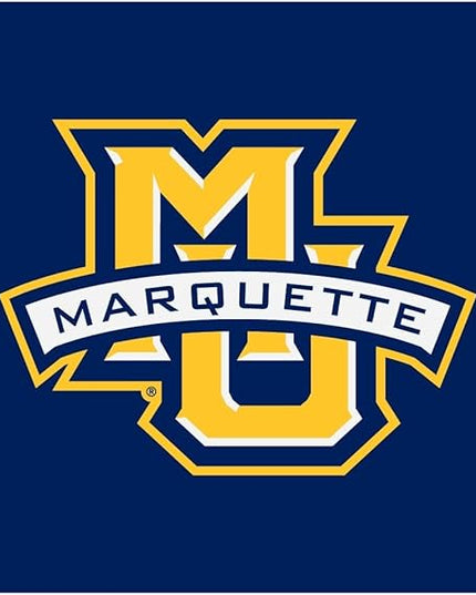 OTM Essentials Marquette University Standard Fabric Mouse Pad, Desk Accessories, Standard Fabric Gaming Mouse Pad, Triple Wordmark V1