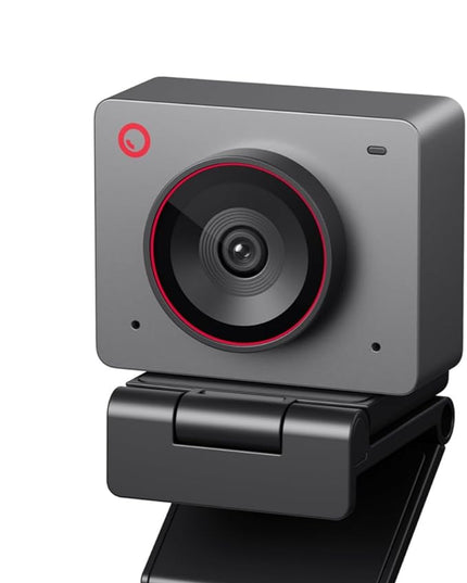 OBSBOT Meet 2-4K Webcam for PC with 1/2" Sensor, AI Framing & Autofocus, Beauty Mode, Lightweight, Gesture Control, HDR, Dual Microphone, 60 FPS, Web Cam for Streaming, Meeting, Gaming. (Space Grey)