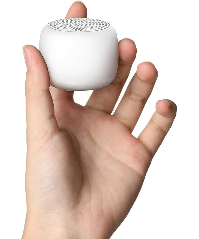 Babelio White Noise Sound Machine for Adults Kids Baby, Mini, 15 Non-looping Sounds, Timer, Memory Function, Easy to Pocket and Travel White