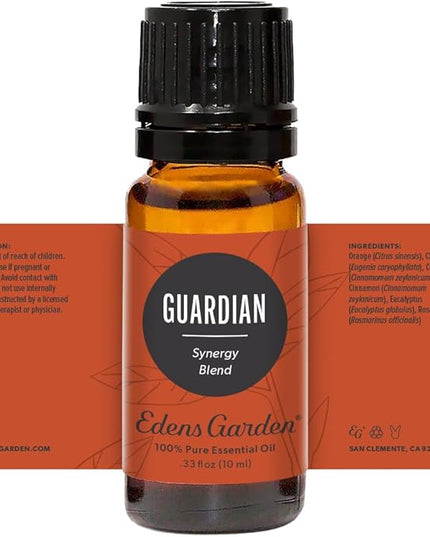 Edens Garden Guardian Essential Oil Blend- 100% Pure Premium Grade, Undiluted, Natural, Therapeutic, Aromatherapy, The Best for Diffusing, Skin, Laundry, Humidifiers 10 ml (.33 fl oz)