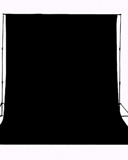 Black Backdrop for Photography Durable Fabric Background Photo Backdrop Video Photography Studio (5x7ft, Black)