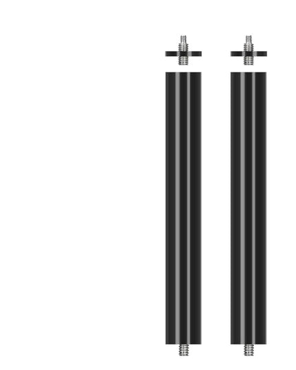 TARION Modular Base Extension Rod - 21.6"/55cm Extension Pole Set (2× 10.8" Sections) Compatible with Titanrig Lite Z, Desktop, Studio, Cart Products