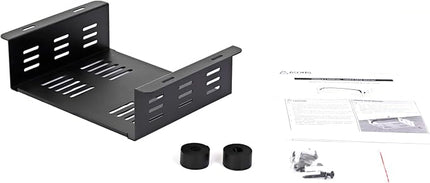 AEONS Under Desk Computer Mount Laptop PC Mount Wall Mount for Small Form Factor Case Desk Holder Shelf Drawer 10" x 3" x 8"