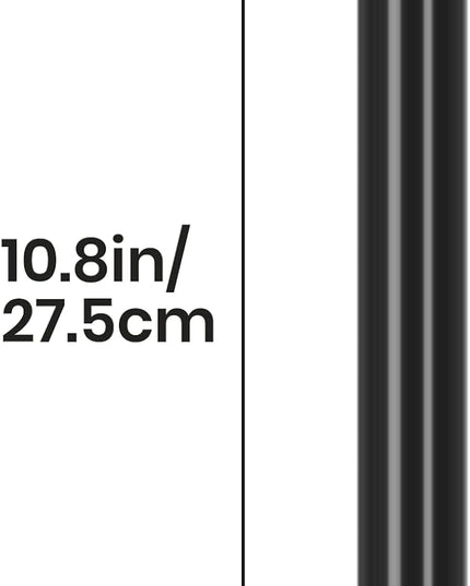 TARION Modular Base Extension Rod - 21.6"/55cm Extension Pole Set (2× 10.8" Sections) Compatible with Titanrig Lite Z, Desktop, Studio, Cart Products