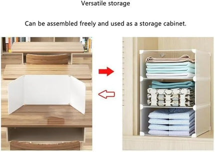 Desk Privacy Divider, Study Partition, Office Privacy Panel, Soundproof Protect Privacy, Foldable Easy to Store, Hard Material White(46CMx36CMx36CM)
