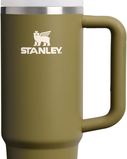 STANLEY Quencher H2.0 Tumbler with Handle and Straw 30 oz | Flowstate 3-Position Lid | Cup Holder Compatible for Travel | Insulated Stainless Steel Cup | BPA-Free | Exclusive Thyme