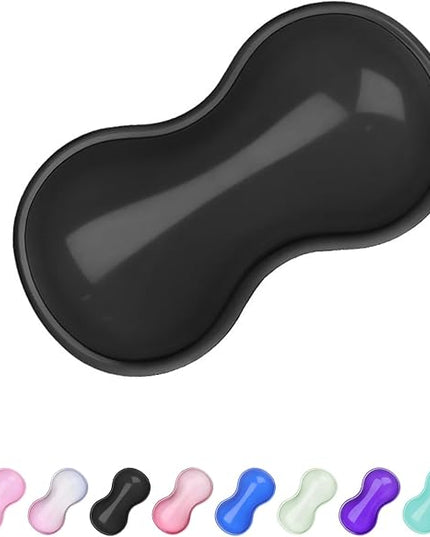 Gel Wrist Rest for Keyboard and Mouse, Wrist Rest for Keyboard, Mouse Wrist Support, Pain Relief, Cool Touch, Non-Skid, Mouse Wrist pad