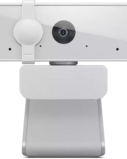 Lenovo HD 1080p Webcam (300 FHD) - Monitor Camera with 95° Wide Angle, 360° Rotation Pan & Tilt, Dual Microphones – Attachable Desktop Cam with Privacy Shutter for Remote Work, Streaming & Gaming