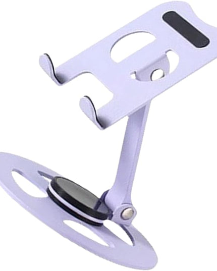 Portable Aluminum Tablet Stand 360°Adjustable Nonslip Holder for Most Phones Tablets & Laptops Ergonomic Rotating Tablets Stand