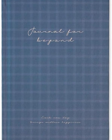 Monolike Journal For Beyond Hardcover Lined Notebook, Navy - Hardcover, Academic, Journal, Diary, 112pages