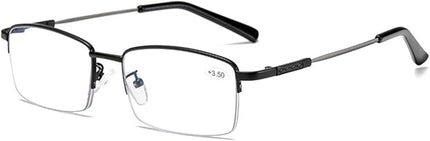 Progressive Multifocus Computer Reading Glasses Blue Light Blocking No Line Lenses Multifocal Readers for Men and Women