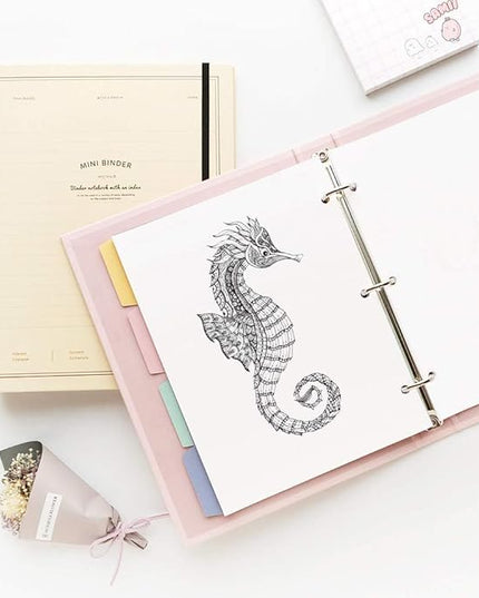 (5-Pack) A5 Filler Paper, 3 Hole Planner Refills, Organizer, Loose-leaf Binder Paper, Total 500 Sheets/1000 Pages, 100gsm, Blank, White Paper, 5.8 x 8.2 Inch, 3 Hole Filler Paper
