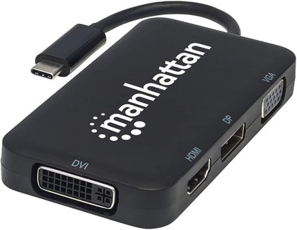 Manhattan USB-C 4-in-1 Audio/Video Converter (152600)