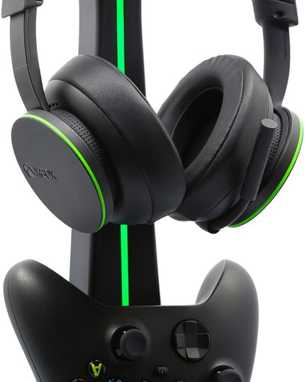 Tilted Nation 3 in 1 Gaming Headset and Controller Stand for PS5 and Xbox Series X Charging Station - Game Controller Holder and Headphone Stand for Desk with PlayStation and Xbox Magnetic Charger