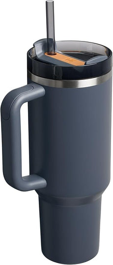 STANLEY Quencher H2.0 Tumbler with Handle and Straw 40 oz | Flowstate 3-Position Lid | Cup Holder Compatible for Travel | Insulated Stainless Steel Cup | BPA-Free | Twilight