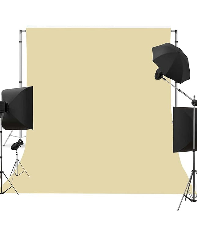 Tan Photo Backdrop for Photoshoot Tan Background for Photography Photo Backdrop Curtain for Party 8x10 FT