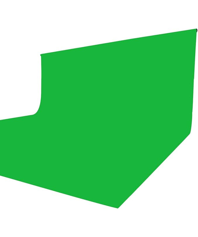 ISSUNTEX 10X12 ft Background Muslin Backdrop, Photo Studio, Collapsible High Density Screen for Video Photography and Television-Green
