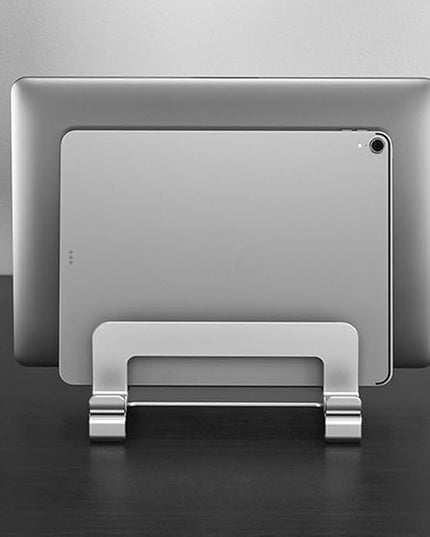 Vertical Laptop Stand Holder, Laptop Holder with Adjustable Dock, 3 in 1 Computer Stand Desktop Laptop Holder for Laptop/Tablet