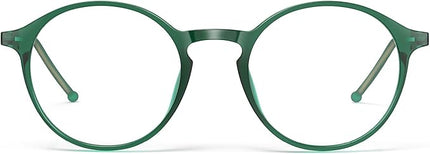 VISOONE Round Lightweight Blue Light Blocking Glasses Women Men Fashion Cute Thin Eyewear Niko