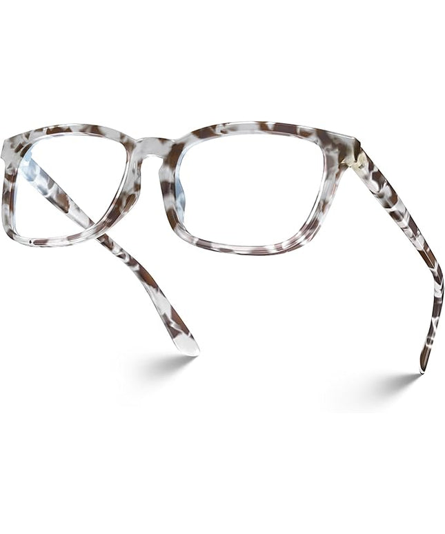 VISOONE Blue Light Blocking Glasses Square with Anti Computer Glare for Gaming Women and Men MONTANA