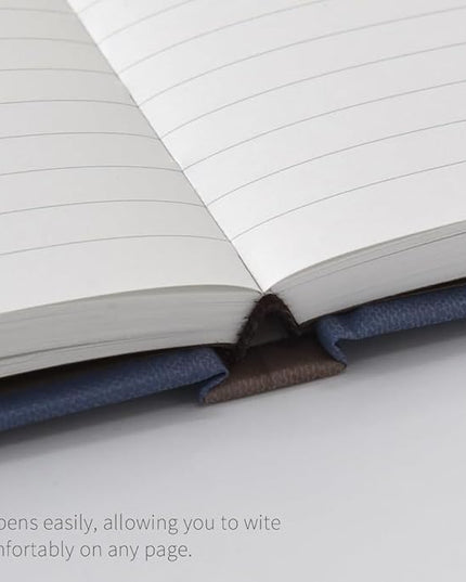 Monolike Journal For Beyond Nostalgia Hardcover Lined Notebook, Blue - Hardcover, Academic, Journal, Diary, 192pages