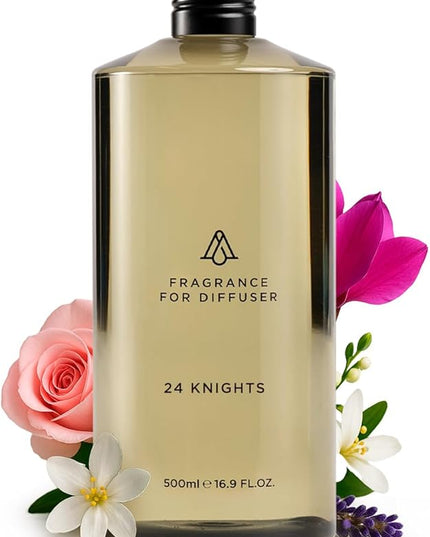 AromaPlan Hotel Scents 24 Knights 16 Fl Oz (473ml), Home Luxury Aroma & Hotel Diffuser Oil- Hotel Diffuser Oil for Aromatherapy- USA Made, Bigger Bottle, Bolder Aroma & Longer Lasting