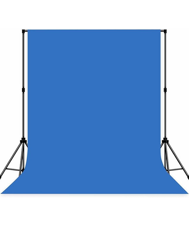 Photo Backdrop Blue Background Fabric Professional Photography 10x10ft Seamless Design Eliminates Wrinkles Ocean Theme Event Bachelor Party Decoration