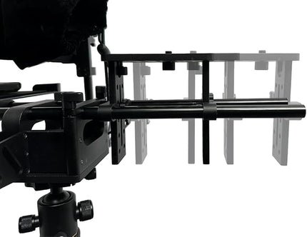 Glide Gear TMP 1000 Teleprompter – All Camera & Smartphones, Tablets – 17" Glass, Tray, Hard Case, No Assembly