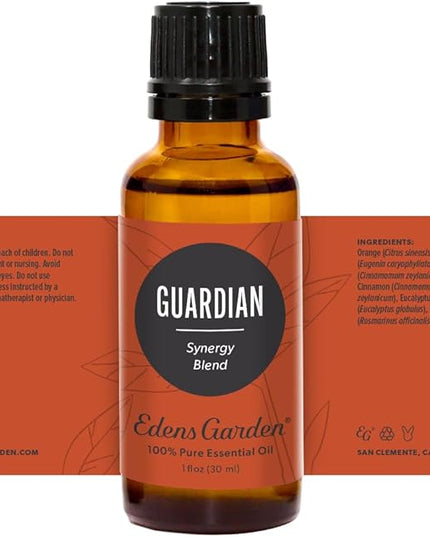 Edens Garden Guardian Essential Oil Blend- 100% Pure Premium Grade, Undiluted, Natural, Therapeutic, Aromatherapy, The Best for Skin, Laundry, Humidifiers 30 ml (1 fl oz)