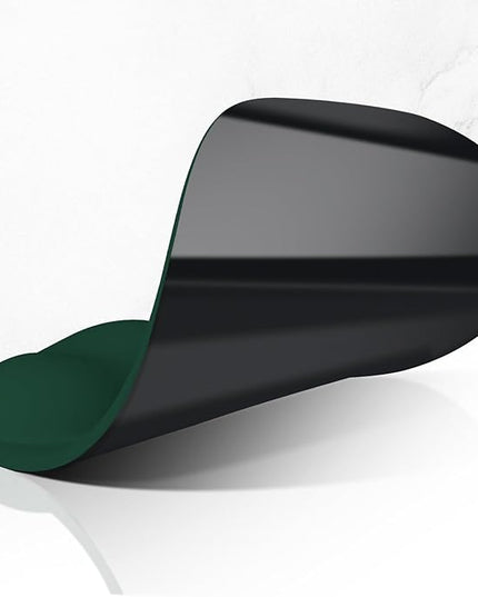 ITNRSIIET Ergonomic Mouse Pad, Cushioned Gel Wrist Rest, Non-Slip Base, Smooth Surface, Cute Multi-Color, 9.5 x 8.2 in, Deep Green