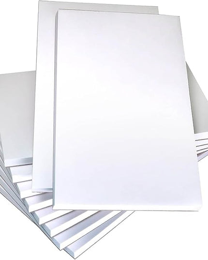 NextDayLabels Note Pads - 10 Pack of 50 Sheet Pads (3 x 5 Inches, White, Minimalist Style)
