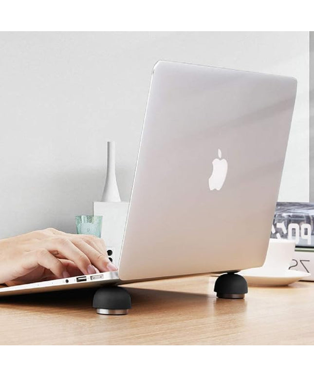 Ergonomic Laptop Cooling Pad - Portable Magnetic Cooler Stand for Laptop Computer