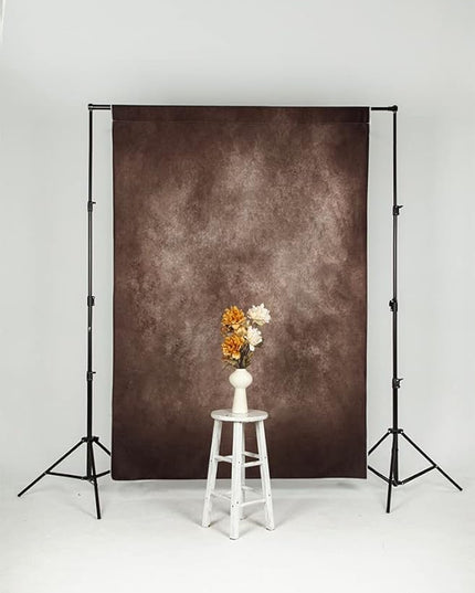 Kate 5x7ft Brown Portrait Backdrops Vintage Brown Backgrounds for Professional Photography Studio