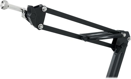 Rockville iSTAND 75 Desktop Boom Arm Stand, Mic/Phone/Tablet/Webcam Holder, Weighted Steel Base, 360-Degree Swivel, Anti-Scratch Grip, for Podcasting and Streaming